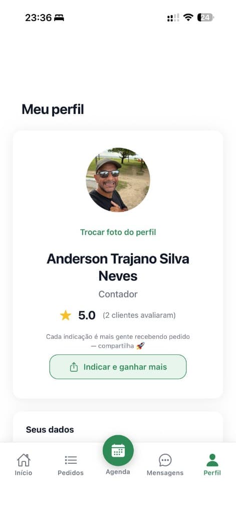 Perfil profissional